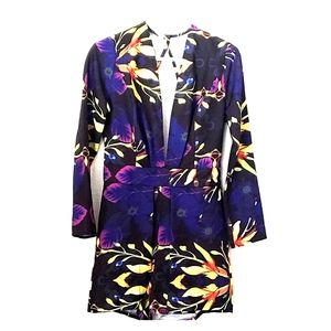 One piece long sleeve shorts